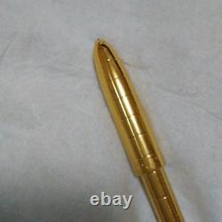 Louis Vuitton Giveaway Ballpoint Pen Gold Stylo for Agenda without Box Ink low