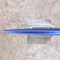 Louis Vuitton Jet Ligne Ballpoint Pen Blue Lacquer Palladium Finish