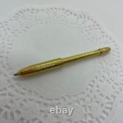 Louis Vuitton N75007 Ballpoint Pen Stylo Agenda PM Gold Used from Japan