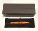 Louis Vuitton Orange/gold Ballpoint Pen&mechanical Pencil Wz/box Vintage Rare