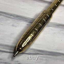 Louis Vuitton Stylo Agenda Gold Twisted Ballpoint Pen withBox Rare Mint