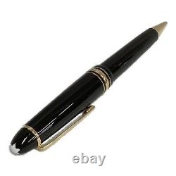 MONTBLANC Luxurious Ballpoint Pen Meisterstück Twist Black x Gold Pre-ownedKU202