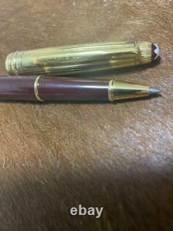 MONT BLANC & Tiffany & Co. W Name Sterling Silver Ballpoint Pen SV925 YI03