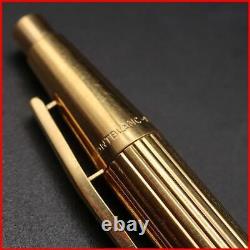 Mont Blanc Ballpoint Pen Noblesse Gold