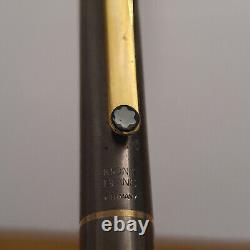 Mont Blanc SlimLine SL gunmetal / gold Fountain Pen (vintage)