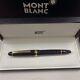 Montblanc 146 Series Black+gold Fountain Pen