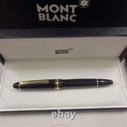 Montblanc 146 Series Black+Gold Fountain Pen