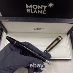 Montblanc 146 Series Black+Gold Fountain Pen