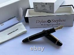 Montblanc Meisterstuck 149 fountain pen 18K medium gold nib