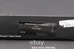 Montblanc Meisterstuck 163 Classique Solitaire Citrine Rollerball Pen