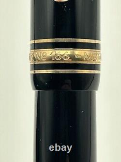 Montblanc Meisterstuck 166 LeGrand Black Gold Plated Highlighter