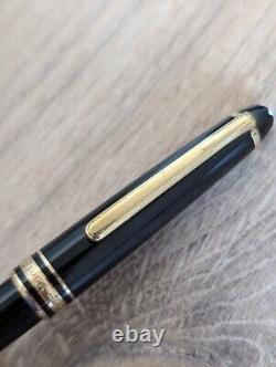 Montblanc Meisterstuck Classique 164 Black Gold Trim Ballpoint Pen