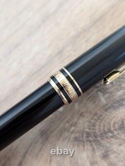 Montblanc Meisterstuck Classique 164 Black Gold Trim Ballpoint Pen