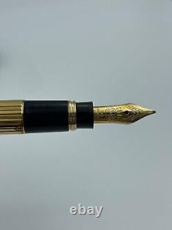 Montblanc Meisterstuck Classique Barley 925 Gold-Plated Ballpoint Pen