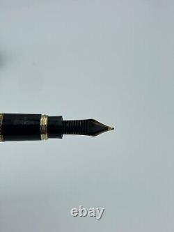 Montblanc Meisterstuck Classique Barley 925 Gold-Plated Ballpoint Pen