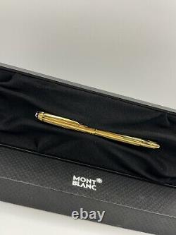 Montblanc Meisterstuck Classique Barley 925 Gold-Plated Ballpoint Pen