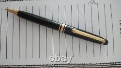 Montblanc Meisterstuck Gold Coated Classique Ballpoint Pen Black 132453