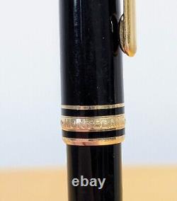 Montblanc Meisterstück Gold-Coated Rollerball Pen Black No Box