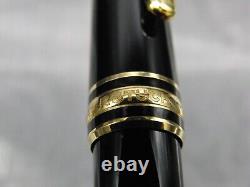 Montblanc Meisterstück Mechanical Black Gold Trim Pencil'Engraved Name' P102