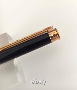 Montblanc Noblesse #18230 Ballpoint Black Gold Pen Pen Turning Mechanism