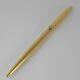 Montblanc Slim Line Gold Plated Ballpoint Pen (used) Free Shipping Worldwide