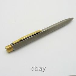 Montblanc Vintage Pen Ball Ballpoint Pen Steel/Gold