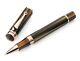 Montegrappa Ducale Rollerball Pen Rose Gold Plate And Golden Brown Emperador