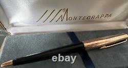 Montegrappa Pen Ball Resin And Foil Gold Marking Perfectly, Vintage