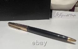 Montegrappa Pen Ball Resin And Foil Gold, Marking Perfectly, Vintage