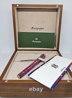 Montegrappa Pen Oman Golden Jubilee Limited Ed. Out of 300 pcs Silver Ed