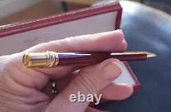 Must De Cartier Pen Vintage Gold Plated