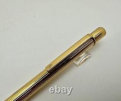 Must De Cartier Stylo Bille II Gold Plated Ballpoint Pen