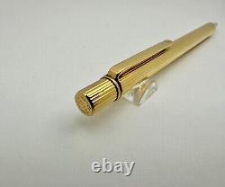 Must De Cartier Stylo Bille II Gold Plated Ballpoint Pen