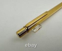 Must De Cartier Stylo Bille II Gold Plated Ballpoint Pen