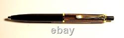 NEW Pelikan M400 Ball Point Pen Brown Stripe finish to the cap push button