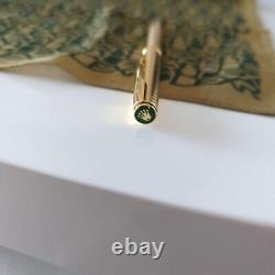 Near Mint ROLEX Parker Novelty not for sale metal ballpoint pen withLogo Gold