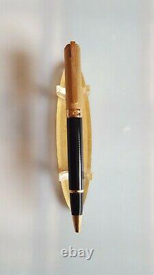New Aston Martin Black/gold Trim 1.0mm Ballpoint Pen. Excellent Condition