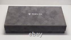 New Old Stock Parker Red Marble Duofold Cap Actuated Ballpoint Pen original box