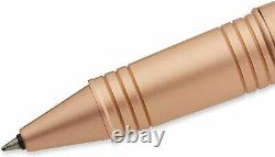 New Parker Premier Monochrome Pink Gold Rollerball Pen with Fine Black Refill