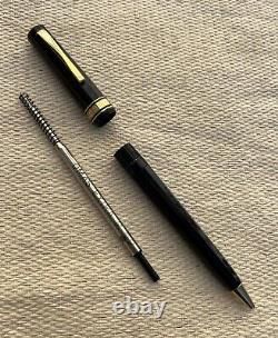 Nice Omas Extra Ballpoint Pen, Mens, Black withGold Trim, Italy