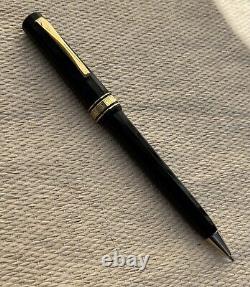 Nice Omas Extra Ballpoint Pen, Mens, Black withGold Trim, Italy