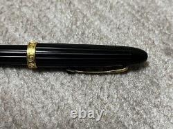 OMAS Ojiba Collection Guillochet Black Gold Ballpoint Pen