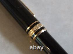 Official Dealer Brand NEW MontBlanc Black & Gold Meisterstuck Mechanical Pencil