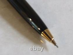 Official Dealer Brand NEW MontBlanc Black & Gold Meisterstuck Mechanical Pencil