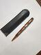 Omas Milord Arco Brown With Gold Trims Ballpoint Pen