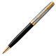 Parker Sonnet Premium Ballpoint Pen Metal & Black New