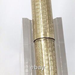 Parker 51 Presidential 9ct Solid Gold Ballpoint Pen, Boxed