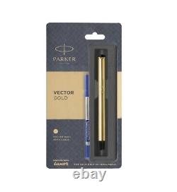 Parker Classic Frontier Jotter Vector Galaxy Gold Fountain / Roller / Ball Pen