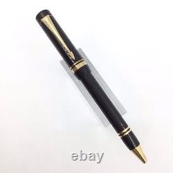 Parker Duofold Ballpoint Pen Black & Gold Cap Activated, Nr mint