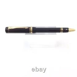 Parker Duofold Ballpoint Pen Black & Gold Cap Activated, Nr mint